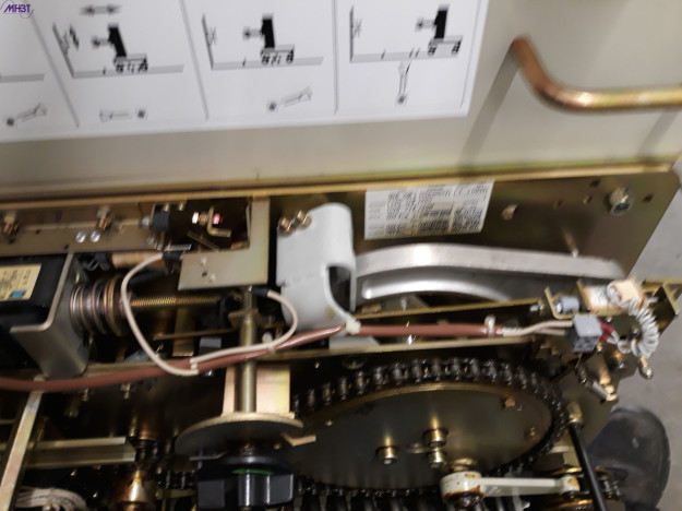 Maintenance disjoncteur contacteur HTA ALSTOM commande BLR ouverte